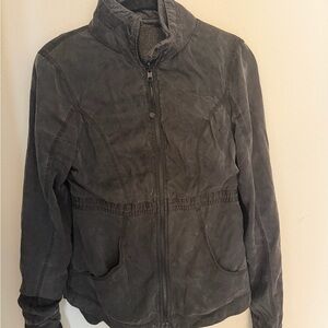 Lululemon Charcoal Grey Full Zip Jacket